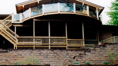 Retaining Wall & Stairs in Ypsilanti After Photo