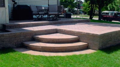 New Patio in Saline After Photo